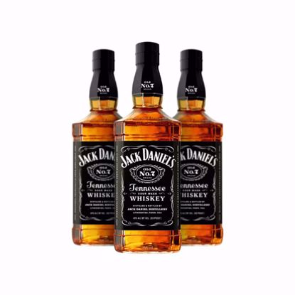 WHISKEY Pack 3 Whiskey Jack Daniels Old N°7